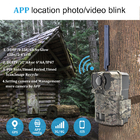 Caméra de chasse extérieure de faune de traînée de la caméra 30Mp 1080P avec le ftp de smtp de MMS