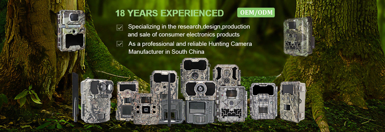 qualité Caméras de chasse de HD usine