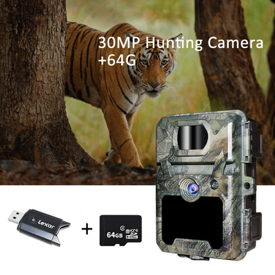 0.25S Vitesse de déclenchement 940nm Caméra de cerf infrarouge Aucune caméra de jeu Glow Wildview