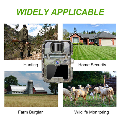 KW571 usine OEM ODM Mini Wildlife Scouting Caméra de piste Timelapse IP67 Sensor CMOS sans éclat et mémoire SD