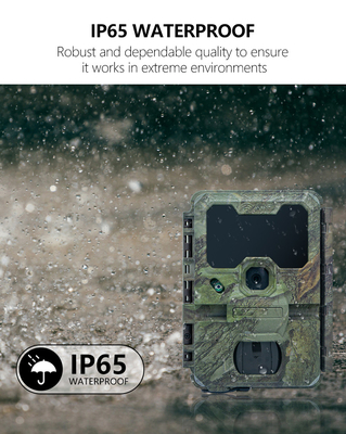 KW866 Chemin de chasse WIFI Caméra imperméable à l'eau IP67 OEM/ODM 512 Go de stockage Carte mémoire SD 32MP 4K