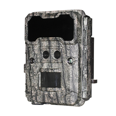 KW696 caméra de chasse en plein air double objectif 30MP caméra de piste sans lueur 1080p vision nocturne 512G pour