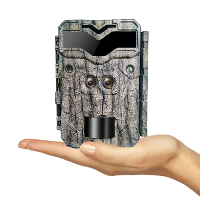 KW698A caméra de chasse à double objectif 2 capteurs caméra de reconnaissance 4K caméra de jeu de vision nocturne