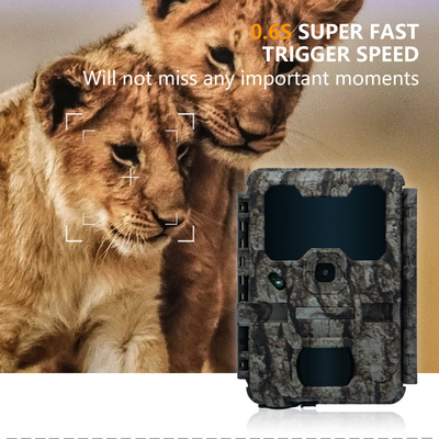 KW865 WIFI Caméra cachée Caméra de chasse sans fil extérieure IP67 20MP Caméra de piste qui envoie des images à votre
