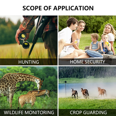 KW865 WIFI Caméra cachée Caméra de chasse sans fil extérieure IP67 20MP Caméra de piste qui envoie des images à votre