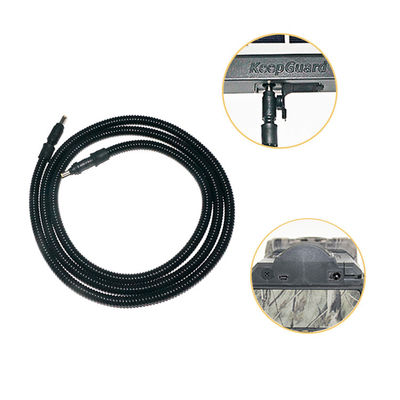 accessoires de chasse Panneau solaire comme alimentation supplémentaire Matériau ignifuge ABS25 avec vis en fil aux deux extrémités du cordon