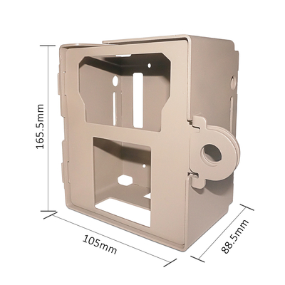 KG202 Support Lock Metal Security Box pour la chasse à la faune sentier de chasse à la forêt jeu caméra furtive