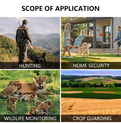 Caméra de chasse sans fil 4G KW886 avec antenne 24MP 1080P 0.1s vitesse de déclenchement 48pcs lumières infrarouges lumière intégrée dans la carte SIM pour la recherche de la faune