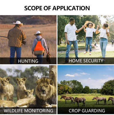 Caméra de chasse à vision nocturne de petite taille KW788 0.1s déclencheur d'image nette 32MP vidéo 4K imperméable à l'eau IP67 pour la chasse