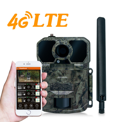 La plus récente haute qualité KW896 Antenne de 100 pieds de portée nocturne 32MP 2K Caméra de chasse GSM pour 4G recherche sur la faune pour caméra de piste