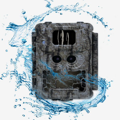 Caméra de chasse KW591 double capteur 30MP 1080P imperméable à l'eau IP67 0.4s vitesse de réponse vision nocturne jusqu'à 512GB stockage caméra faune