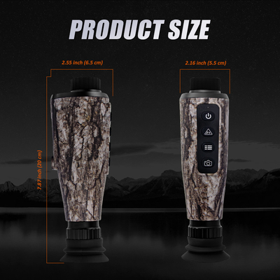 Restez connecté et enregistrez vos aventures avec ce monoculaire thermique avec Wi-Fi AP et batterie de 4000 mAh