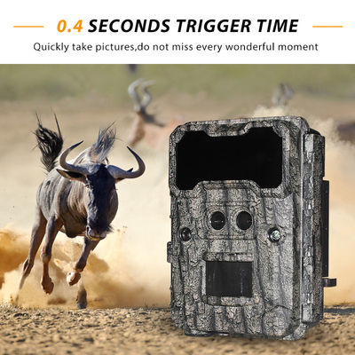 Keepguard double objectif 30MP No-Glow LED trail caméra 1080P Vision nocturne Jeu de chasse