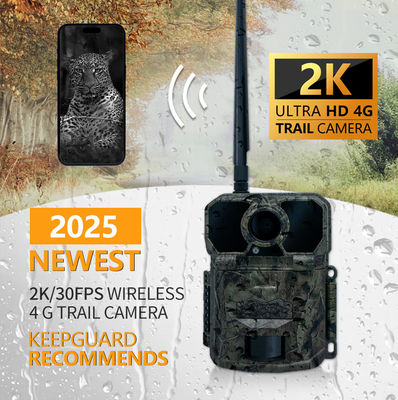 2024 Dernière caméra d'essai sans fil 4G KW896 30MP 0.15s vitesse de déclenchement 100 pieds portée de nuit imperméable à l'eau IP65 caméra de chasse