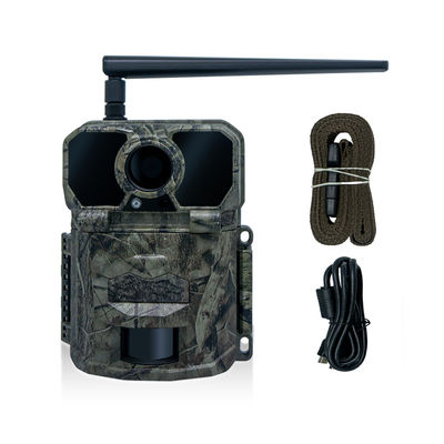 La plus récente haute qualité KW896 Antenne de 100 pieds de portée nocturne 32MP 2K Caméra de chasse GSM pour 4G recherche sur la faune pour caméra de piste