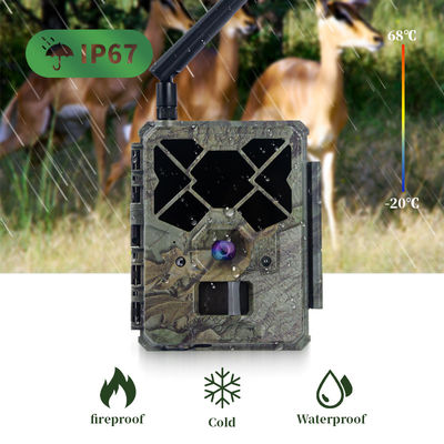 Contrôle de l'application cellulaire 4G LTE déclencheur rapide pas de lumière longue durée de travail de chasse caméra de suivi accessoire