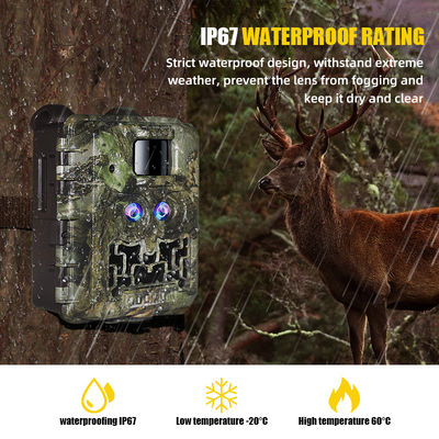 Promotion de vente 39USD Double objectif/double capteur Wildlife Game Camera 30MP 1080P sans éclairage 940nm avec capteur jour et nuit