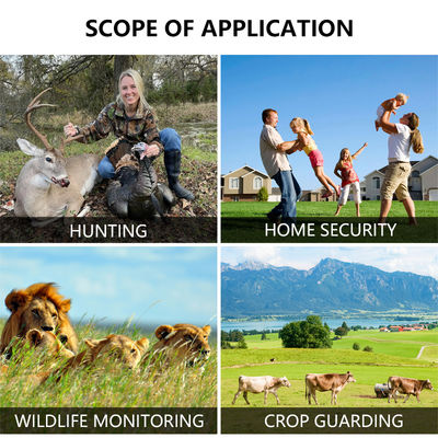 Les capteurs de 30MP Deer Trail Camera Megapixel imperméabilisent IP65 avec la carte de SDHC