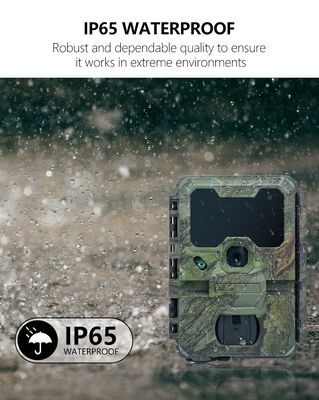 Caméra sans fil Wifi Bluetooth Caméra de piste mobile Idéal pour la sécurité de la chasse et les applications de surveillance de la faune