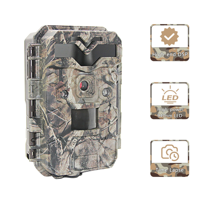 Écran HD de 2,4 pouces chassant la pleine HD 1080P caméra de chasse de traînée des caméras IR LED