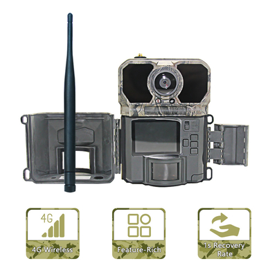 Affichage LCD 4G Caméra de piste programmable 940nm sans éclairage ICCID FTP SMTP MMS APP contrôle des accessoires de chasse