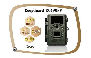 Procès de vision de KeepGuard 8MP HD No Glow Night/caméra KG690NV de Kunting