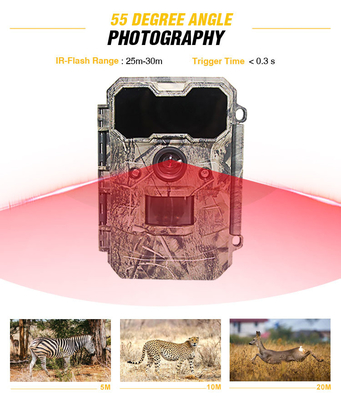 Caméra extérieure 20MP IP67 de faune d'infrarouge de la caméra KG790 de cerfs communs