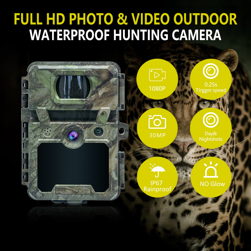 KW571 usine OEM ODM Mini Wildlife Scouting Caméra de piste Timelapse IP67 Sensor CMOS sans éclat et mémoire SD