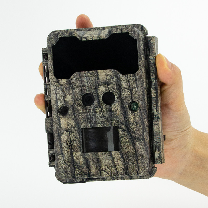 Caméra de chasse KW698A double capteur 0,25s vitesse de capture 30MP 1080PHD sans éclairage 100 pieds de portée de nuit imperméable à l'eau IP67 caméra de reconnaissance