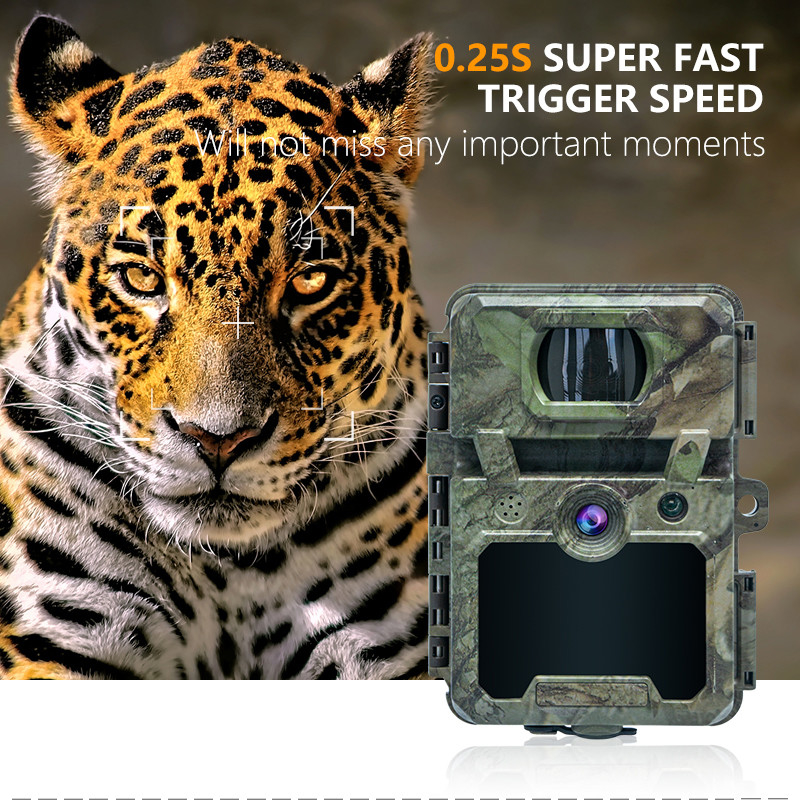 KW571 Mini Caméra de chasse sans fil IP67 Sensor CMOS sans éclairage Carte SD Jeu furtif de forêt pas cher bas