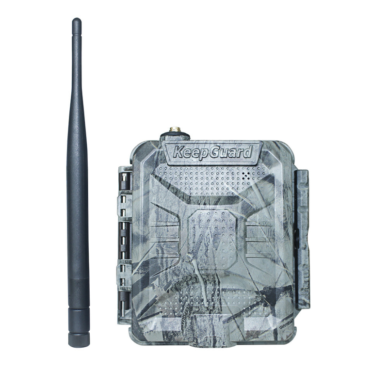 KEEPGUARD KG45 Appeler ou envoyer des SMS sur le support d'alarme 1-5 numéros de téléphone portable fonctionne avec différents attrapeurs pour repousser les animaux