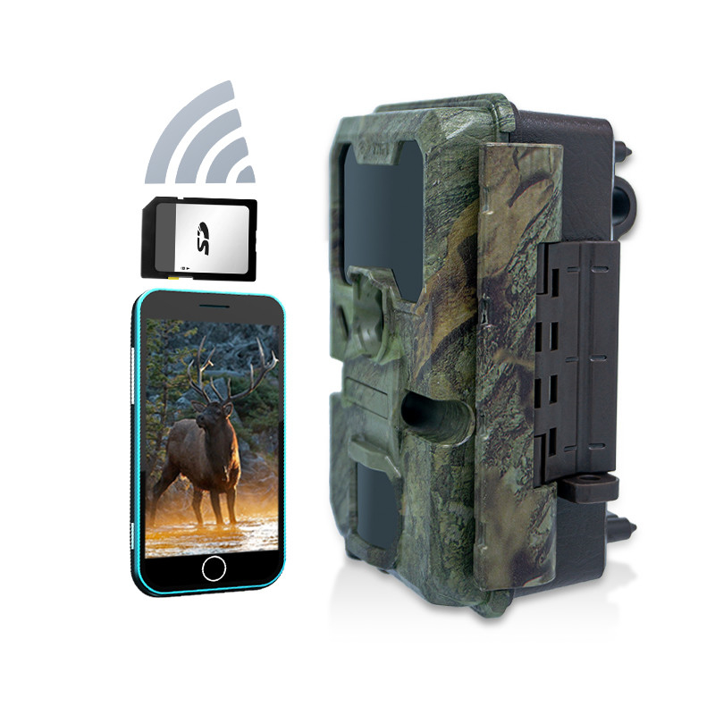 WIFI trail Camera KW866 imperméable à l'eau IP67 OEM/ODM jusqu'à 512 Go Cartes de mémoire SD 32MP 4K