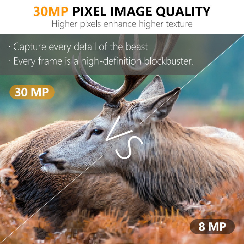 Caméra cachée à double objectif KW696 OEM/ODM 0.4s déclencheur 1080P/30MP imperméable à l'eau IP67 100ft portée nocturne pour la chasse à la faune